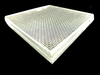 Vidrio laminado de malla metálica inoxidable