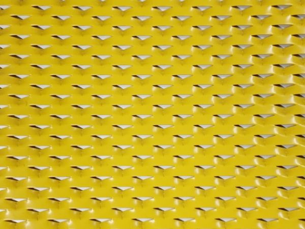 Malla decorativa de metal expandido