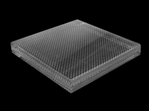 Vidrio laminado de malla metálica inoxidable