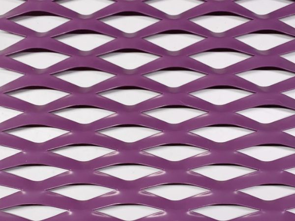 Malla decorativa de metal expandido