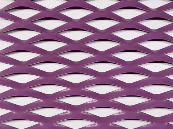 Malla decorativa de metal expandido